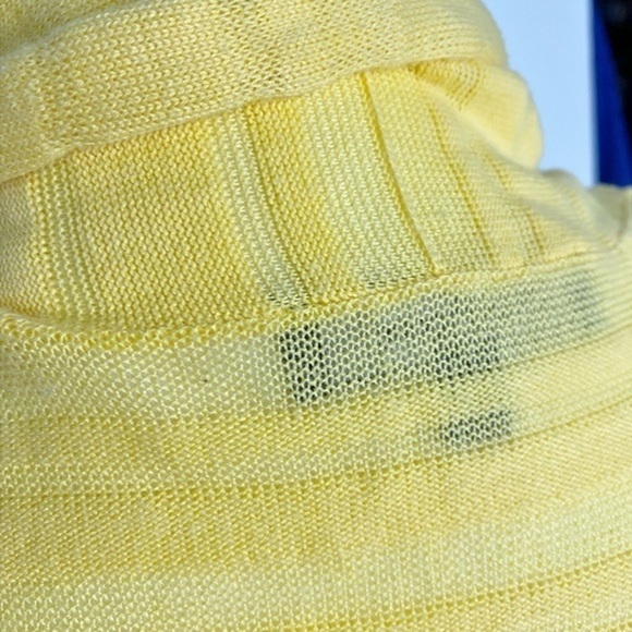 Evan‎ Picone Yellow Lightweight Open Cardigan - Picture 4 of 8